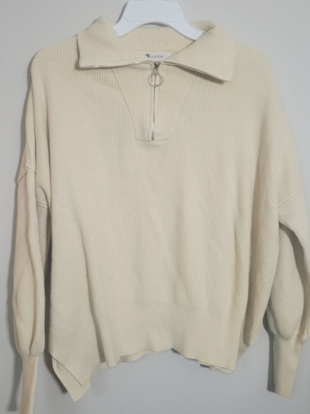 Logene Small Cream Sweater